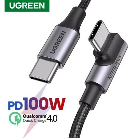 Jual Ugreen Kabel Type C To Usb C Watt Siku Nylon Braided