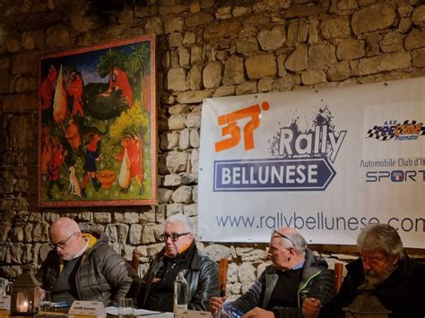 Il Rally Bellunese Presentato Al Castello Di Zumelle TuttoMotorieNews