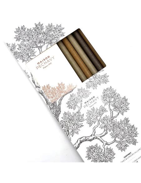 Coffret Cierges Et Allumettes Longues Original Maison Pechavy