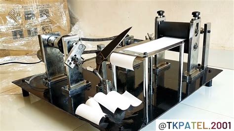 Automatic Paper Cutting Machine Using Geneva Mechanism