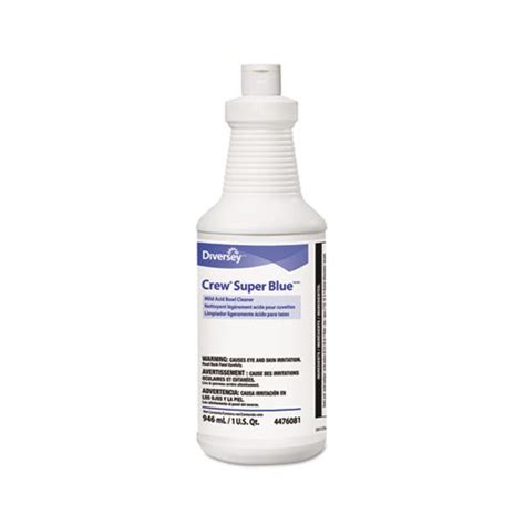 Diversey Crew Super Blue Mild Acid Bowl Cleaner Dvo94476081