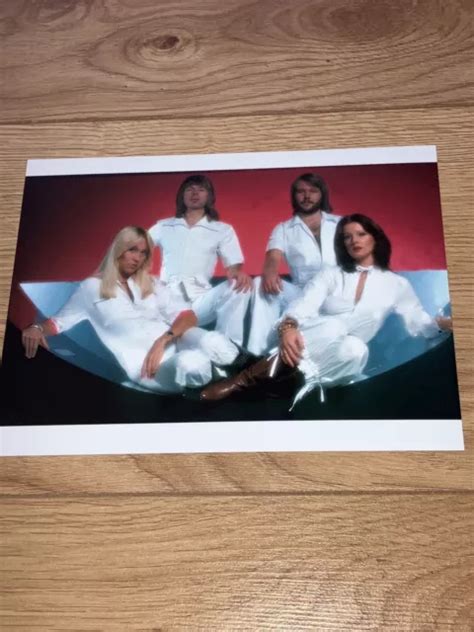 ABBA PHOTO Agnetha Fältskog Björn Ulvaeus Anni Frid Lyngstad Benny