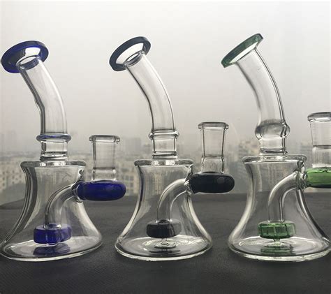 Small Cute Bong Glass Oil Rigs Glass Bongs Colorful Water Bongs Bubbler