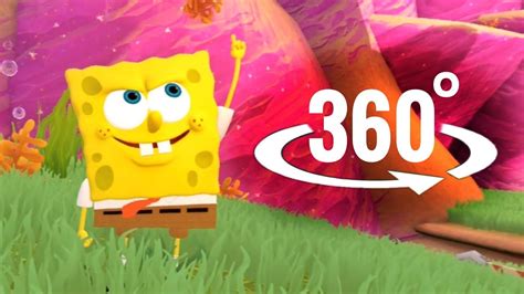 SpongeBob 360 VR Battle For Bikini Bottom Rehydrated 3D Game 360 4K