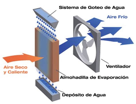 Enfriador De Aire Ventiladores Industriales Enfriador Evaporativo