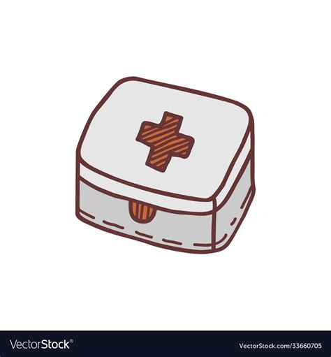 First Aid Kit Drawing