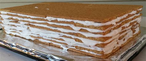 No Bake Honey Graham Cracker Cake Valyas Taste Of Home