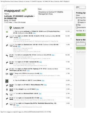 Mapquest Directions Printable – Get Map Update