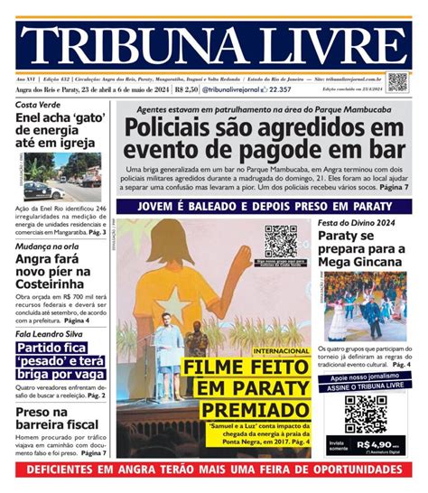 Veja a edição que está nas bancas Jornal Tribuna Livre