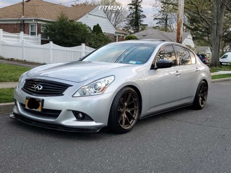 2015 Infiniti Q40 Base With 19x95 Aodhan Aff7 And Accelera 245x45 On