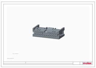 Connector Housings Part - 348240204 | Molex