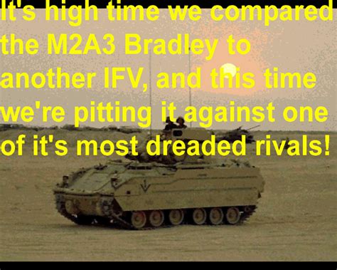 Dare to Compare: M2A3 Bradley versus BMP-1P! by BlacktailFA on DeviantArt