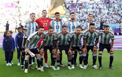 Mundial De Qatar 2022 Cómo Será La Formación De La Selección Argentina