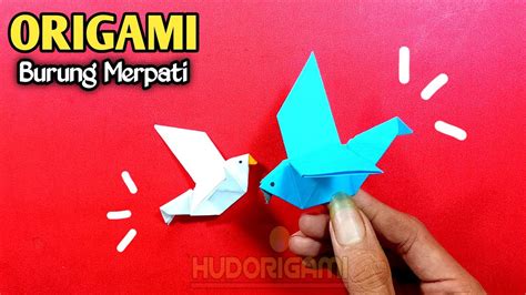 Membuat Origami Burung Merpati Tutorial Lipat Kertas YouTube