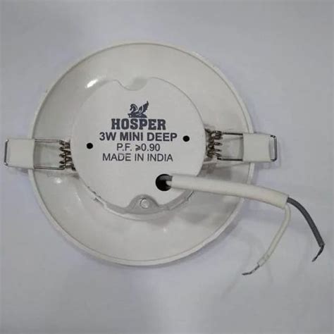 Hosper Watt Led Mini Deep Light K Cool Daylight At Rs Piece