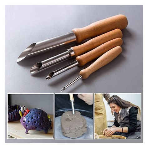 61pcs Ceramic Clay Tools Kit Pottery Tools Clay Sculpting Etsy