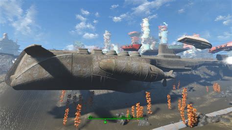 The Yangtze is not a pretty submarine. Underwater shot. : r/fo4