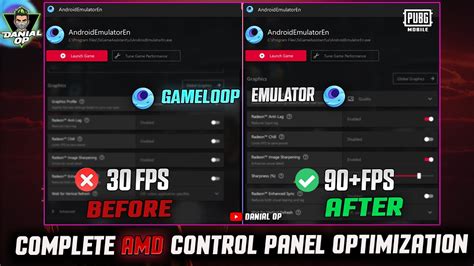 Amd Control Panel Best Setting For Gameloop Pubg Mobile Gameloop Lag