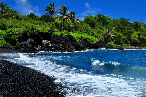 Maui Black Sand Beach Matt Currie Flickr