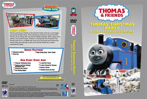 Thomas' Christmas Party DVD Cover by TTTEAdventures on DeviantArt