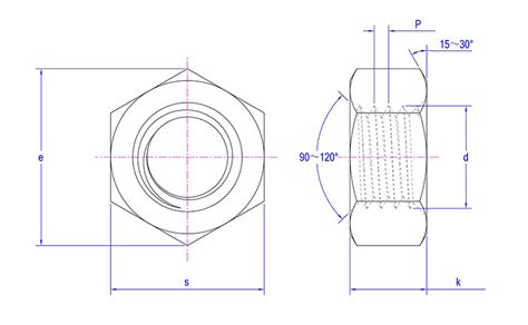 ISO 4032 4034 4036 Hex Nut Hexagon Nut ISO 4032 Wholesale Manufacturer