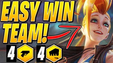 EASY WIN BUILD For RANKED Teamfight Tactics Strategy BEST COMPS SET