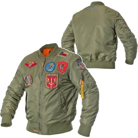 Kurtka Pilotka Mil Tec Z Top Gun Beast Olive XXL 10891026394