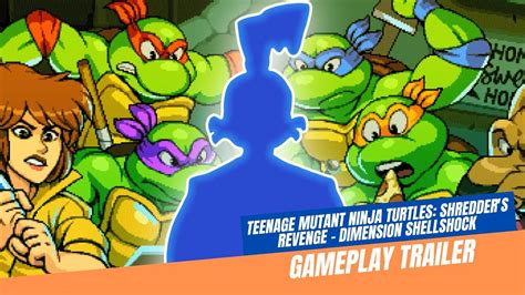 Teenage Mutant Ninja Turtles Shredders Revenge Dimension Shellshock