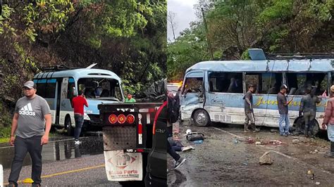 Al Menos Dos Muertos En Accidente De Bus Rapidito En La Carretera Ca 5