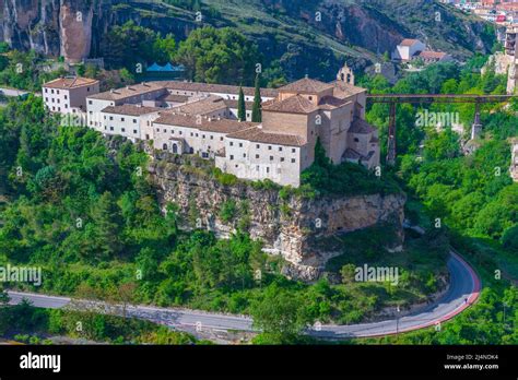 Parador de Cuenca hotel in Spain Stock Photo - Alamy