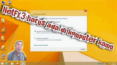 Cara Install NetFramework 3 5 Di Windows 8 8 1 Offline YouTube