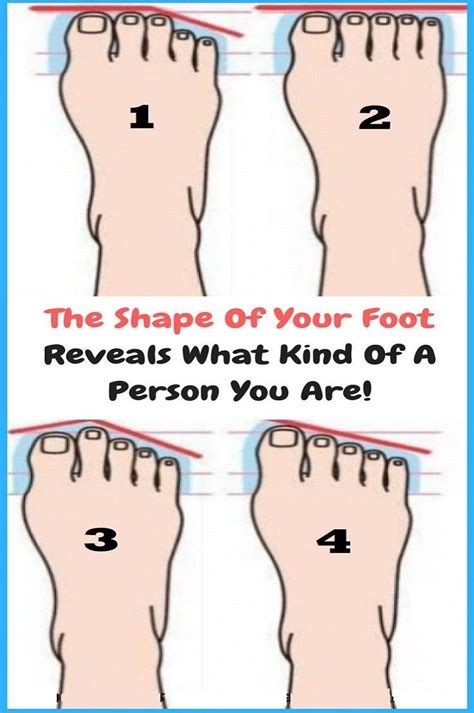 What Your Foot Shape Reveals About Your Personality Shape Of You