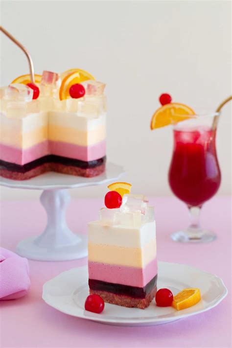 Curso Online Tarta Sin Horno Cóctel Sex On The Beach Cakes Haute Couture