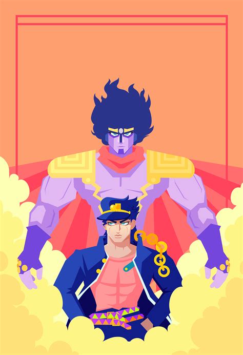 Fanart Jotaro And Star Platinum Rstardustcrusaders