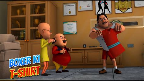 कय ह Boxer क Shirt क रज Motu Patlu Hindi Cartoons For Kids