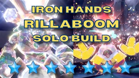 Iron Hands Solo Build And Guide For Rillaboom Star Event Tera Raid