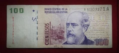 Billete 100 Pesos Convertibles 2002 Reposición Bottero 3712