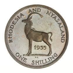 Proof Coin Shilling Rhodesia Nyasaland