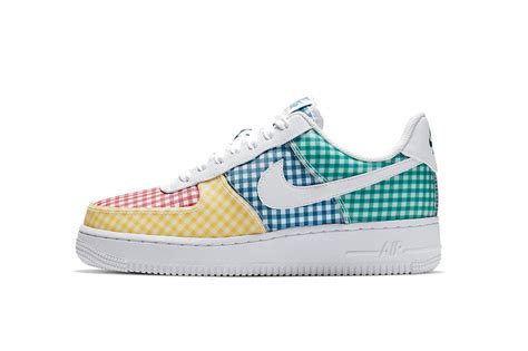 Nike Air Force 1 Gingham Pack Summer Release Hypebae