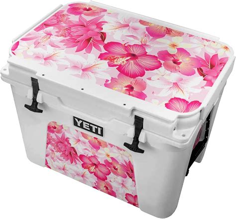 Pink Luau Skin For The Yeti Tundra 65 Cooler Yeti Cooler Not Included Sports