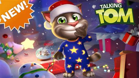 My Talking Tom New Update Starlight Pajamas Turn Off The Lights For