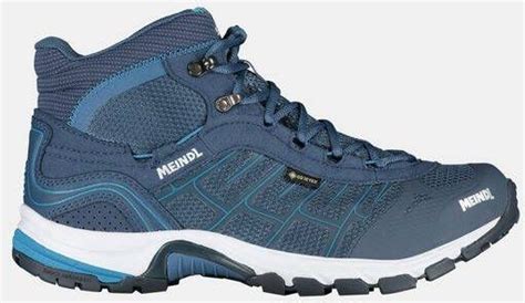 Meindl Quebec Mid Gore Tex Dames Wandelschoenen Kleur Blauw