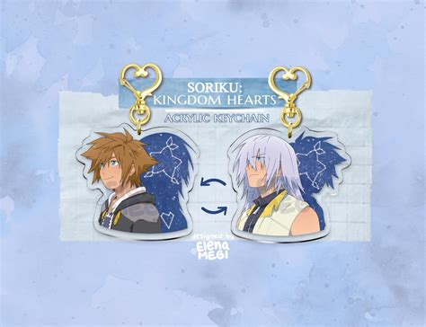 Kingdom Hearts Soriku Acrylic Keychain Etsy