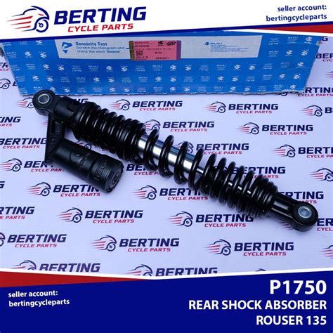 Rear Shock Kawasaki Rouser Ns Genuine Jd Shopee Philippines