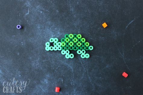 Cute Turtle Perler Bead Pattern