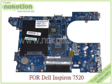 Laptop Motherboard For Dell Inspiron 15R 7520 DDR3 QCL00 LA 8241P REV 1