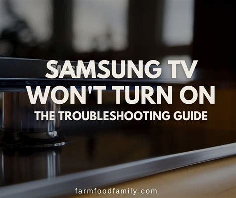 Samsung Tv Won T Turn On Red Light Is On Off Blinking How To Fix It