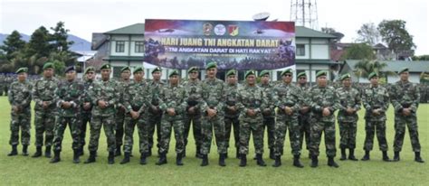 Kodam Xiii Merdeka Gelar Upacara Dan Syukuran Hari Juang Tni Ad Ke