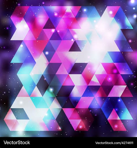 Galaxy background colorful Royalty Free Vector Image