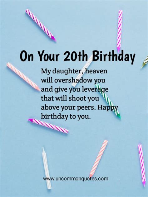 20th Birthday Wishes For Daughter 2024